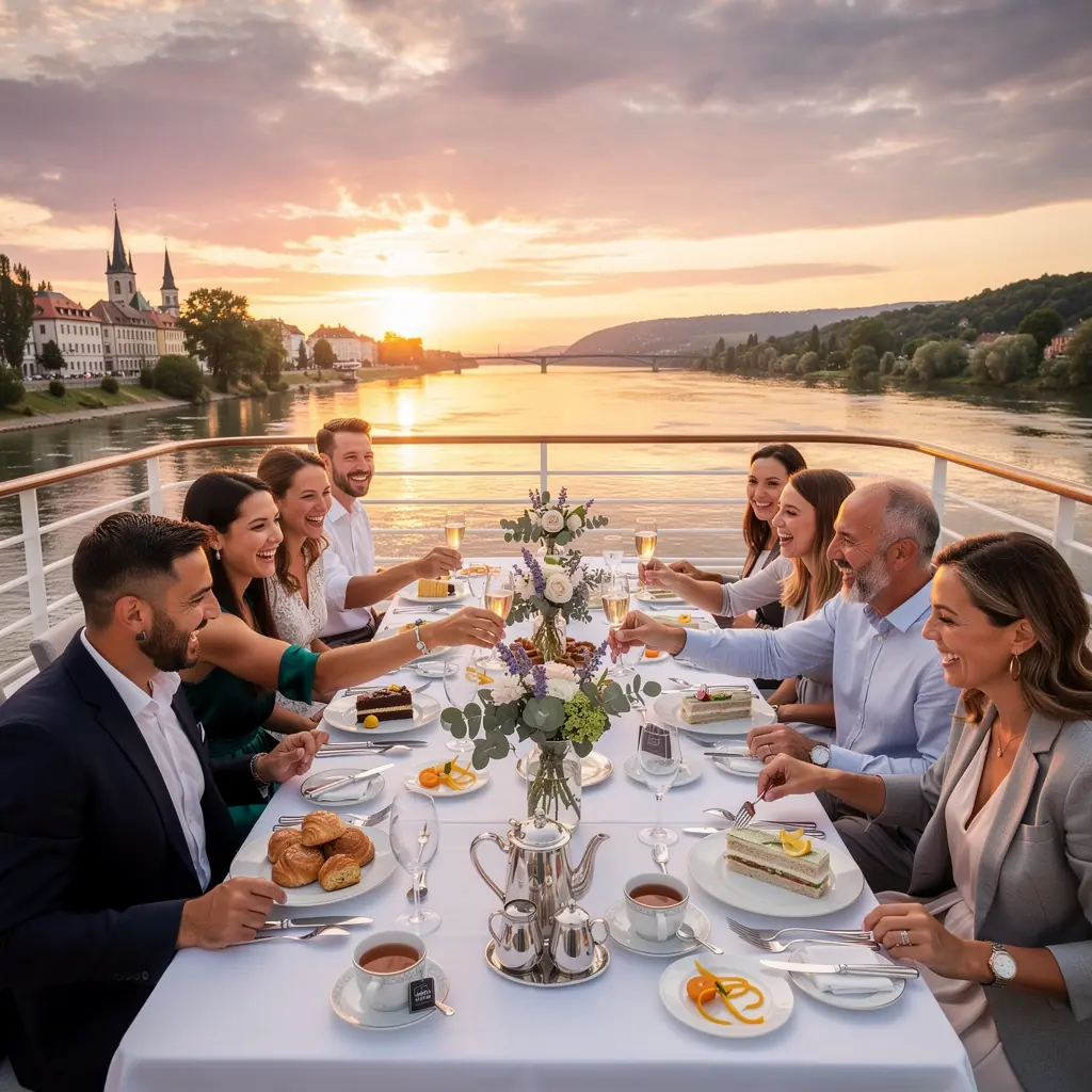 Illatos bergamottolaj üveg, a tea különlegességének hangsúlyozására.