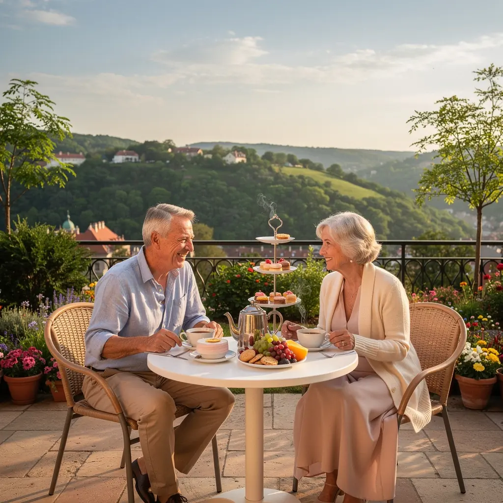 Szép, zöld levél, amely a tea frissességét és természetességét szimbolizálja.