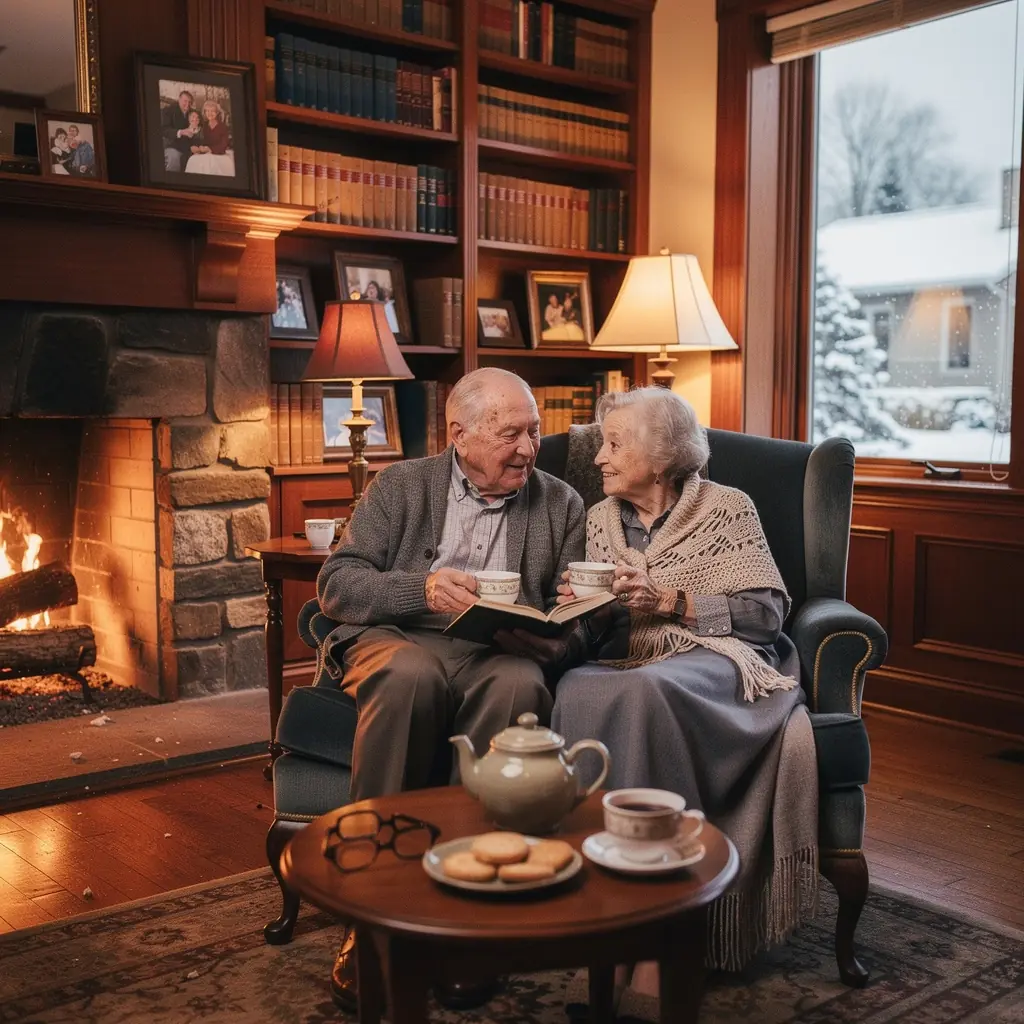 Earl Grey tea elegáns csészében, mellette friss bergamott gyümölcsök.