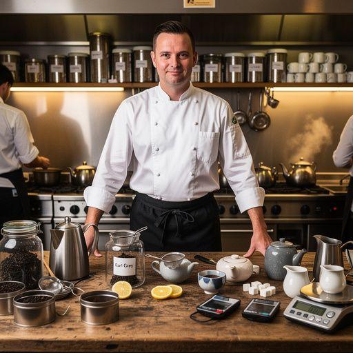 Klasszikus teafilterek és bergamott gyümölcsök, az ínycsiklandó tea elkészítéséhez.
